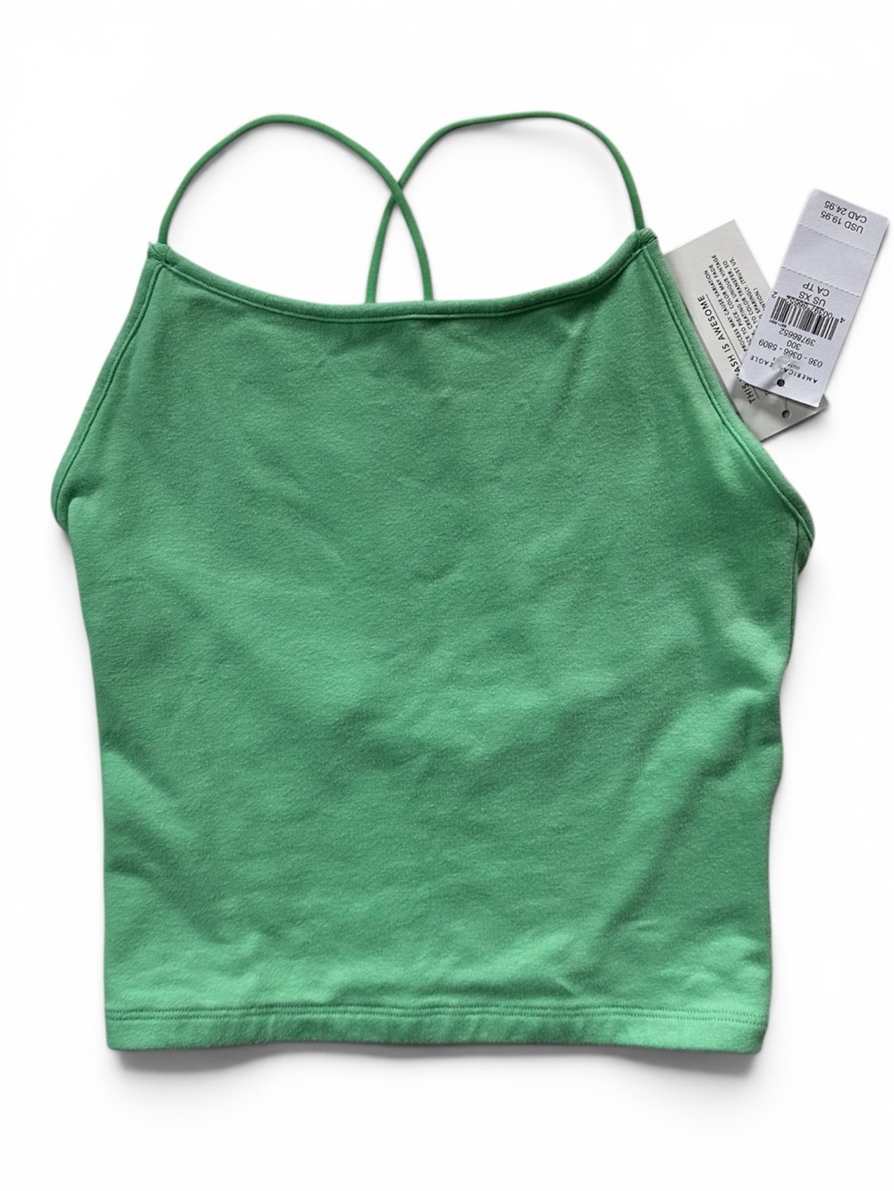 AEO Mint Green Spaghetti Strap Tank Top